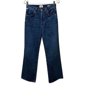 Citizens of Humanity Annina Wide Leg Baggy Denim Jeans Size 24 Organic Cotton